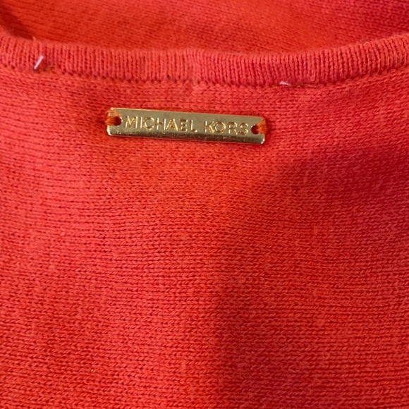 Michael Kors! Burnt Orange sweater! 🧡🍊NEVER WORN✨ - Picture 5 of 5